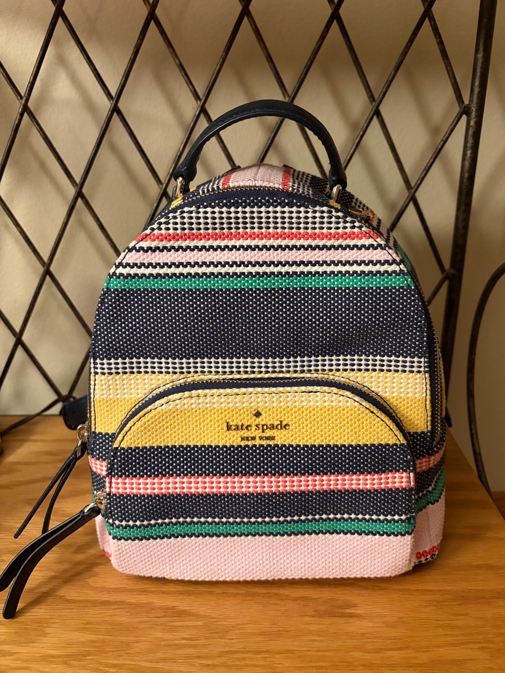 Kate Spade  Jackson “Boardwalk” Backpack Nwot